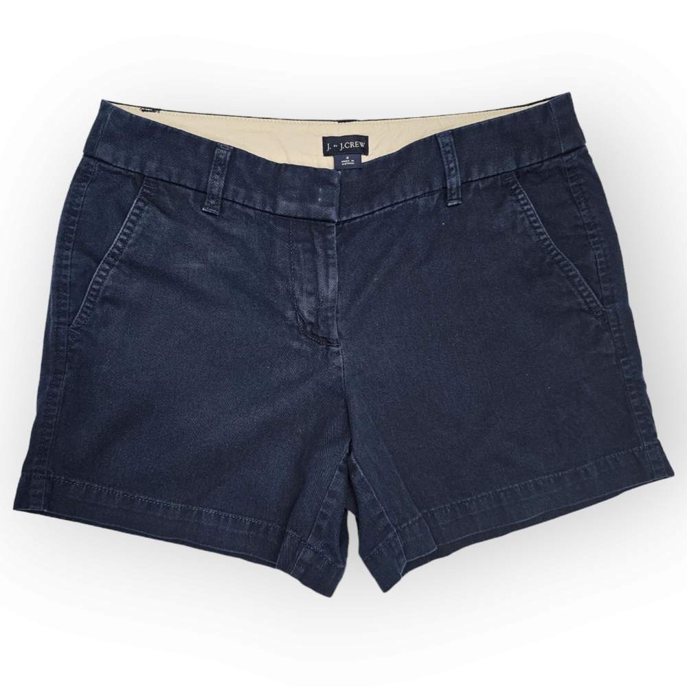 J. by J. Crew Navy Blue Chino Shorts Women's Size 2